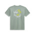 Camiseta Vans Classic Mini Dual Palm Iceberg Verde Hombre