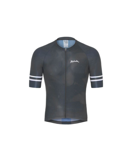 Maillot de ciclismo Spiuk MC All Terrain Gravel Hombre Negro