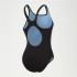 Bañador de Natación Speedo Hyperboom Placement Muscleback Mujer Negro