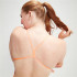 Bañador de Natación Speedo Allover Digital V-Back Mujer Azul/Coral