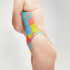 Bañador de Natación Speedo Allover Digital V-Back Mujer Azul/Coral