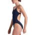 Bañador de Natación Nike Hydrastrong Solid Mujer Azul Marino