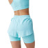 Mallas Born Living Yoga Bikila Azul Mujer