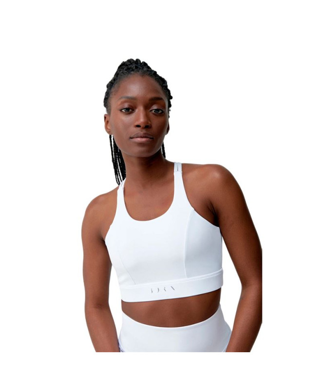 Top Born Living Yoga Cira Blanco Mujer