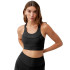 Top Born Living Yoga Becky Negro Mujer