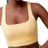Top Born Living Yoga Padma 2.0 Amarillo/Blanco Mujer