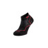 Calcetines de Running Lurbel Tiwar Two Negro/Fucsia