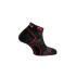 Calcetines de Running Lurbel Tiwar Two Negro/Fucsia