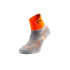Calcetines de Lurbel Distance Three Gris Hielo/Naranja