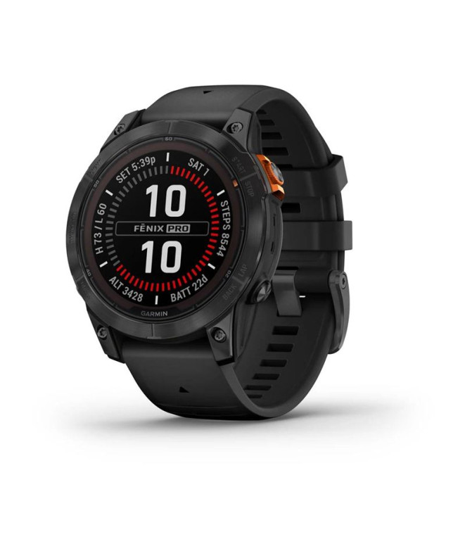 Reloj Garmin Fénix 7 Pro Solar Negro