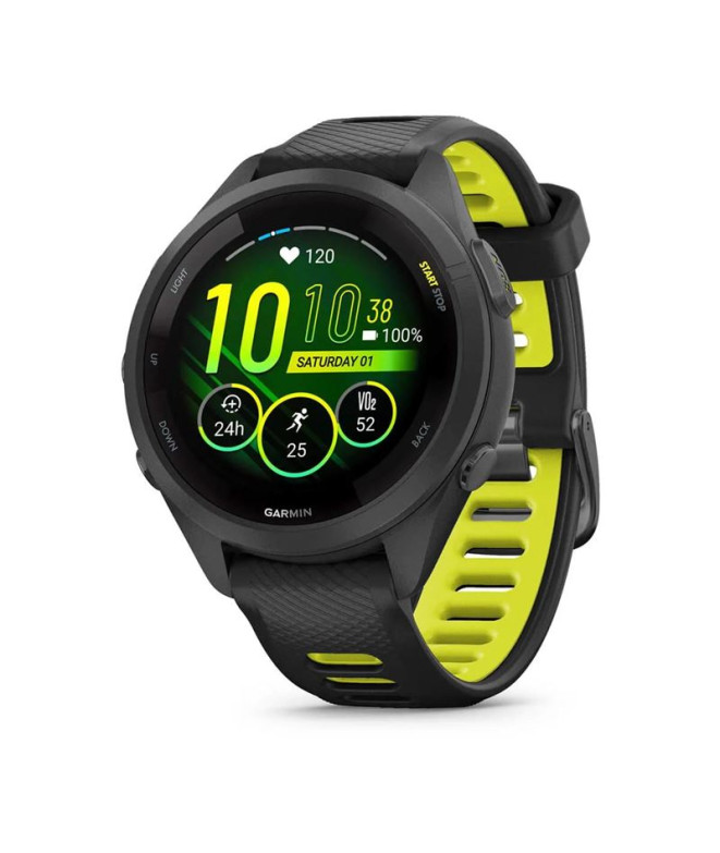 Reloj Garmin Forerunner 265S Negro/Amarillo