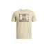 Camiseta de Fitness Under Armour ABC Camo Boxed Logo Hombre Marrón