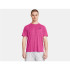 Camiseta de Fitness Under Armour Tech Textured Hombre Rosa
