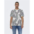 Camiseta Only & Sons Onskobe Reg Banana Leaf Cloud Dancer Hombre