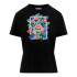 Camiseta Kappa Frienda Graphik Negro