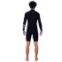 Neopreno Corto Hurley Evd Barreled Hombre Negro
