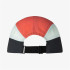 Gorra de Running Buff Domus Negro/Coral