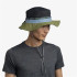 Gorro de Running Buff Enob Verde/Negro