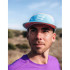 Gorra de Running Compressport 5 Panel Light Eggshell Blue/Salmon Buff/Lupine