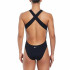 Bañador de Natación Nike Multi Logo Mujer Negro