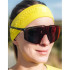 Cinta de pelo de Running Compressport Thin On/Off Amarillo