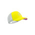 Gorra de Running Compressport Trucker Blanco/Amarillo