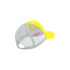 Gorra de Running Compressport Trucker Blanco/Amarillo