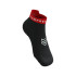 Calcetines de Running Compressport Pro Racing v4.0 Run Low Negro/Rojo