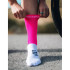 Calcetines de ciclismo Compressport Pro Racing v4.0 Bike Blanco/Rosa
