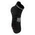 Calcetines de Running Compressport Pro Racing v4.0 Ultralight Run Low Negro