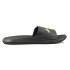 Chanclas Rider Step Slide Hombre Negro/Verde
