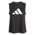Camiseta de Fitness adidas Essentials Tr-Es Logo Mujer Negro