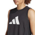 Camiseta de Fitness adidas Essentials Tr-Es Logo Mujer Negro