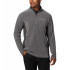 Camiseta de Montaña Columbia Klamath Range™ II Half Zip Hombre Grey