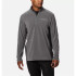 Camiseta de Montaña Columbia Klamath Range™ II Half Zip Hombre Grey