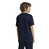 Camiseta de Fitness adidas Train Essentials Logo Regular Fit Infantil Azul