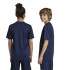 Camiseta de Fitness adidas Train Essentials Logo Regular Fit Infantil Azul