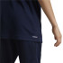 Camiseta de Fitness adidas Train Essentials Logo Regular Fit Infantil Azul