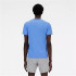 Camiseta New Balance Sport Essentials Heathertech Hombre Azul