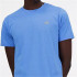 Camiseta New Balance Sport Essentials Heathertech Hombre Azul