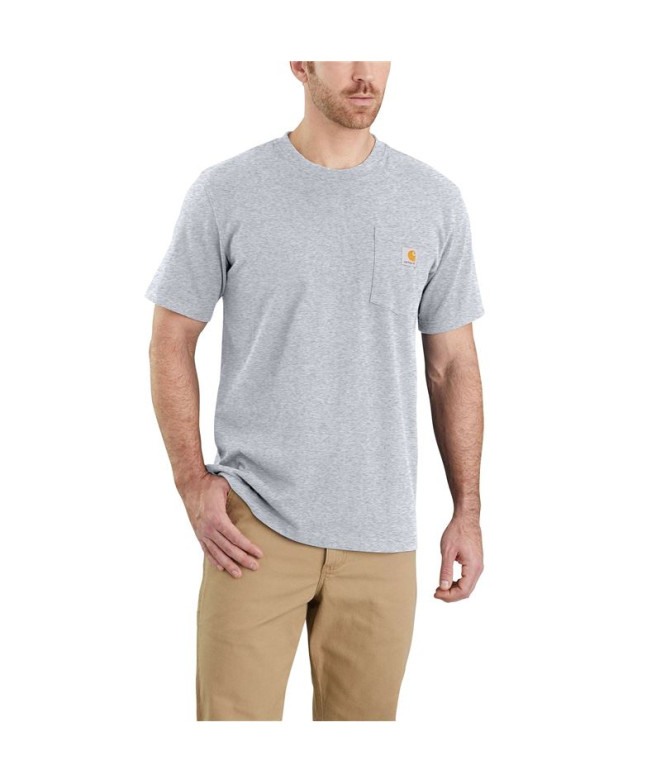 Camiseta Carhartt K87 Pocket S/S T-Shirt Hombre...