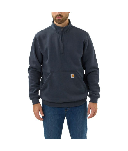 Polar Carhartt Quarter-Zip Sweatshirt Hombre New Navy