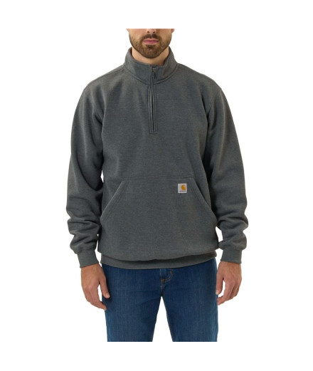 Polar Carhartt Quarter-Zip Sweatshirt Hombre Carbon Heather