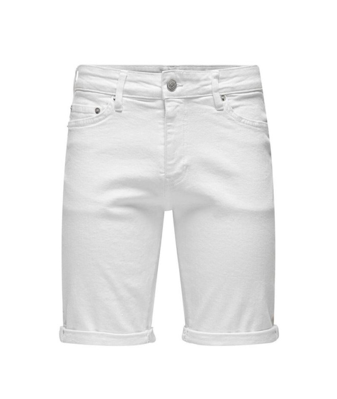 Pantalón Only & Sons Onsply White 9297 White...