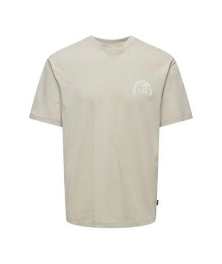 Camiseta Only & Sons Onskylan Rlx Icon Silver Lining...