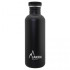 Botella de acero Inoxidable Laken Basic 1L  Negro