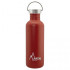 Botella de acero inoxidable Basic 1L S/S Tapón Rojo
