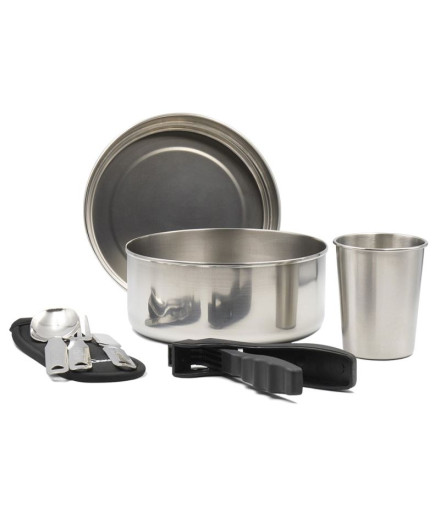 Set de camping Laken Cooking Inoxidable 17cm  para 1 persona