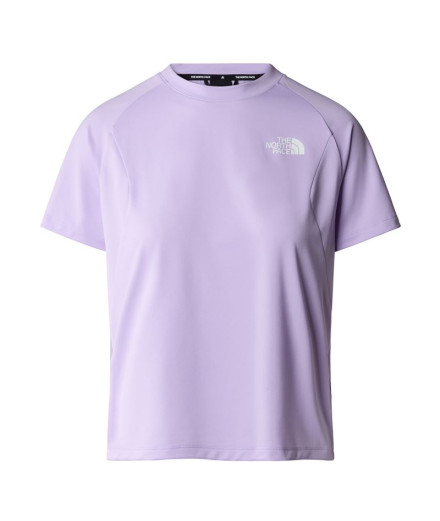 Camiseta de Montaña The North Face Ma S/S Mujer Morado