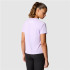 Camiseta de Montaña The North Face Ma S/S Mujer Morado